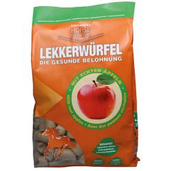 Lekkerwürfel mit Äpfeln