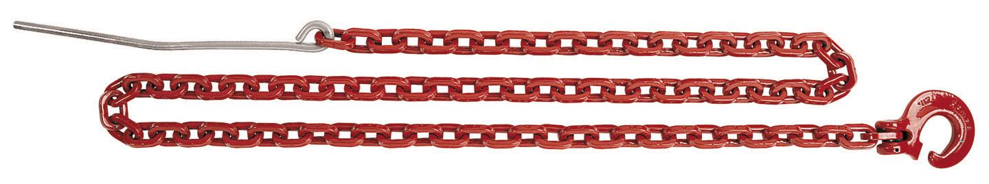 Würgekette 2,5m 7mm G80 rot