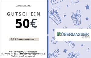 
			                        			Geschenkgutschein